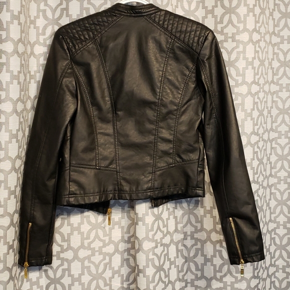 Faux Leather Jacket - Picture 5 of 10